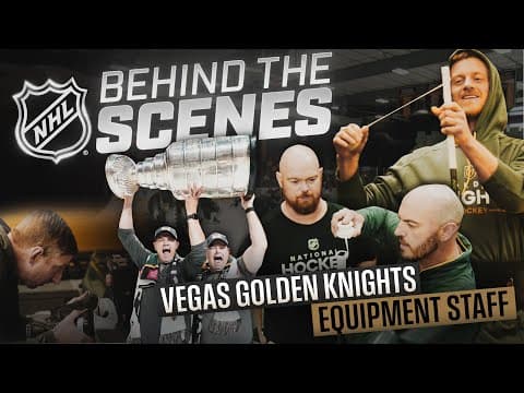Behind the Scenes: A Game Day With the Vegas Golden Knights Equipment Team