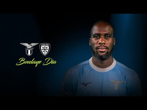 📘 BOULAYE DIA AL MATCH PROGRAM DI LAZIO-CAGLIARI