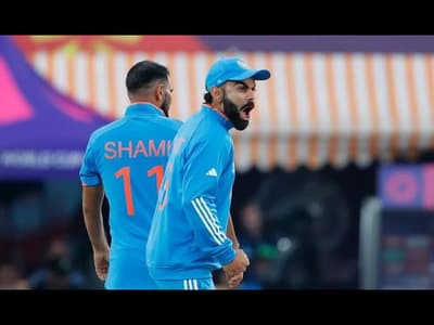 CWC23: Shami and Kohli end India's 20 year wait to beat New Zealand in ICC event