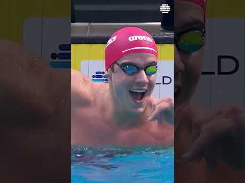 Noe Ponti Smashes World Record Again in Men's 50m Butterfly #SwimmingWorldCup2024