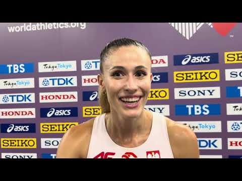 Natalia Buckowiecka reacts to Sydney 48.29 and feels good heading to 400m final 