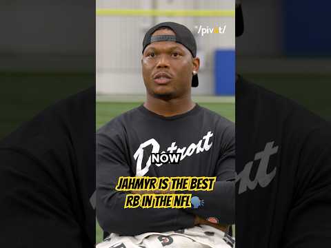 David Montgomery says how Jahmyr Gibbs is so important to team and the best Back in the @NFL