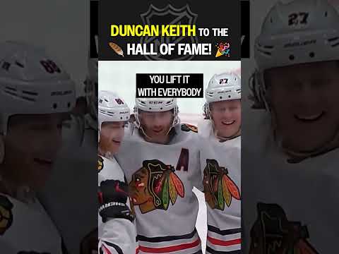 DUNCAN KEITH to the HALL OF FAME! 🙌 🥳