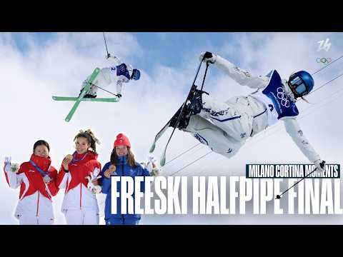 Eileen Gu finally claims Gold🥇🇨🇳 | Milano Cortina Moments