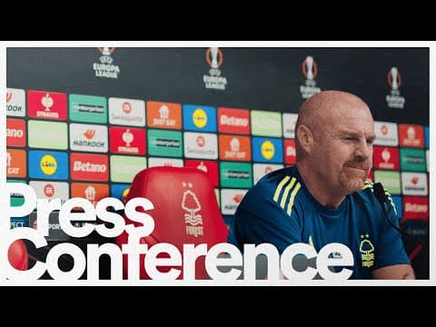 Ryan Yates & Sean Dyche Press Conference 🎙️ | Nottingham Forest v FC Porto | UEFA Europa League