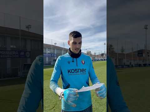 La carta de Javier, un joven aficionado rojillo, para Sergio Herrera #osasuna #futbol #laliga
