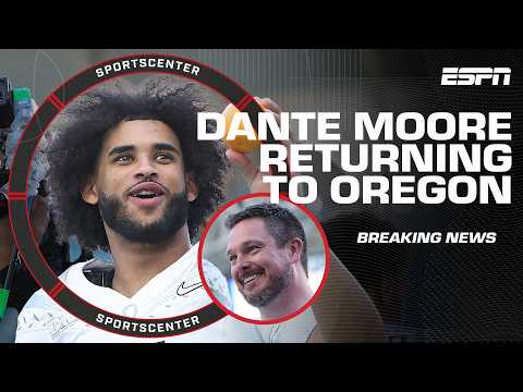Dante Moore announces he will return to Oregon 🗣️ 'I want to reach our goals of a championship' | SC