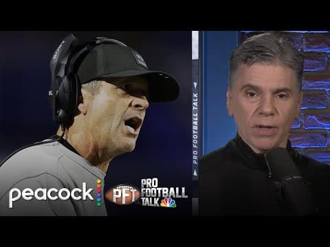 John Harbaugh says NFL admitted mistake on Travis Jones penalty | Pro Football Talk | NFL on NBC