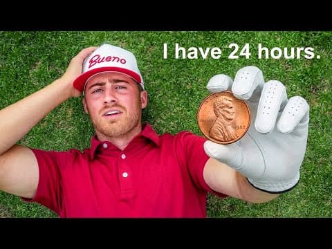 We Restarted Our Golf Career with $0.01