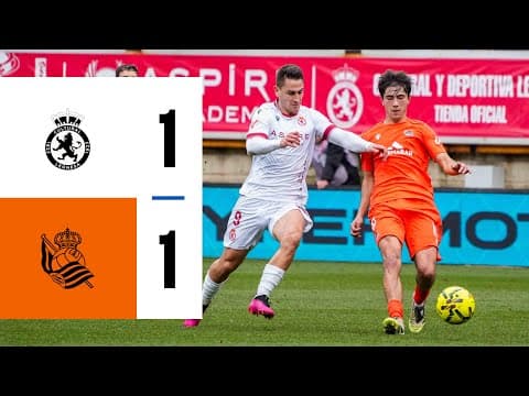 HIGHLIGHTS | Liga Hypermotion 25-26 | J20 | Cultural y Deportiva Leonesa 1-1 Sanse | Real Sociedad