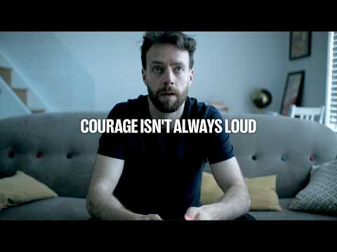 Courage isn't always loud, sometimes it's quiet | #MentalHealthAwarenessWeek
