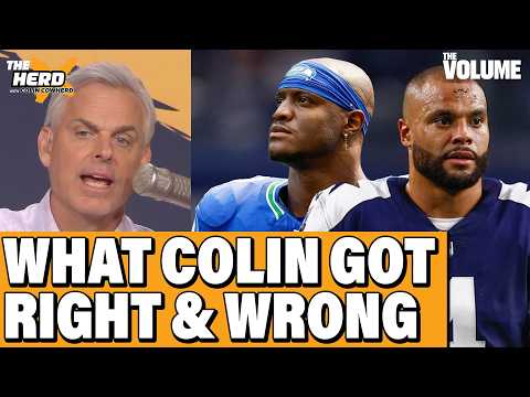 What Colin Cowherd got RIGHT & WRONG: Cowboys, Celtics, Dodgers, Mavericks, Seahawks | HERD NFL