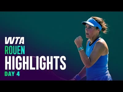 Day 4 in Rouen featuring Maria, Bondar, and more | WTA Match Highlights