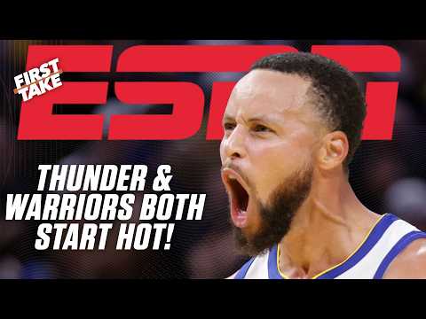 THUNDER OR WARRIORS had a more impressive start? 🤔 'But who did they play?' - RC | First Take