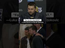 Luka Doncic 🤝 Novak Djokovic