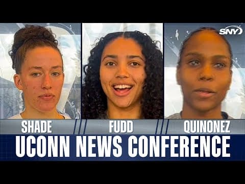 Azzi Fudd, Ashlynn Shade & Blanca Quinonez on UConn's strong start  and honoring Sue Bird