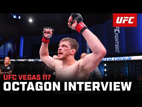 Arnold Allen Octagon Interview | UFC Vegas 117