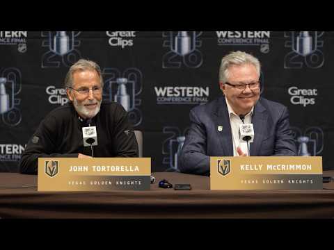 WCF Press Conference: John Tortorella & Kelly McCrimmon