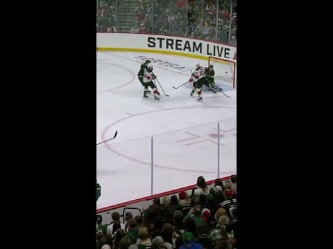 Jesper Bratt with a Short Goal vs. Minnesota Wild