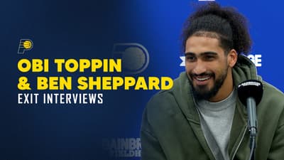 Obi Toppin and Ben Sheppard Discuss Takeaways from 2025-26 Season | Exit Interview