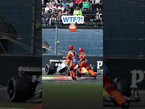 😳 Two F1 marshals almost get run over