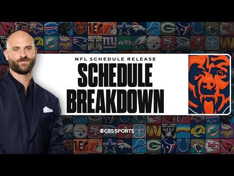 Kyle Long predicts the Chicago Bears 2026 schedule | Can they reach Super Bowl LXI?