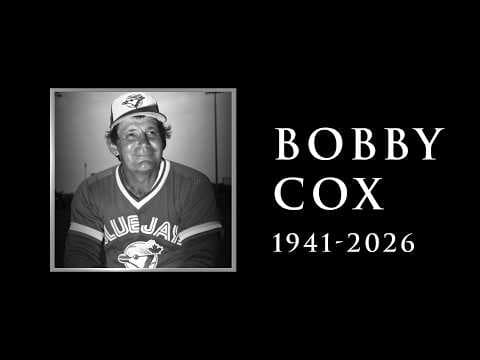 The fiery, legendary, one-of-a-kind Bobby Cox 💙