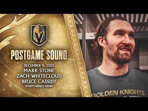 🎥 POSTGAME SOUND: Stone, Whitecloud & Cassidy
