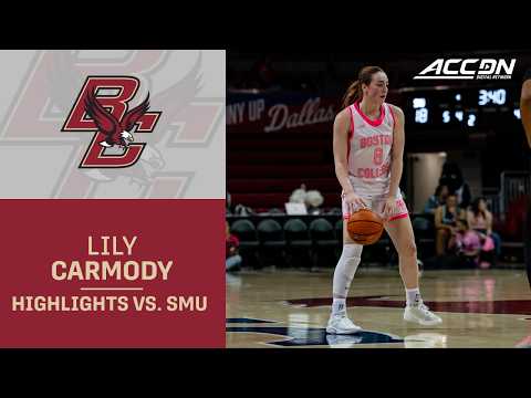 Boston College Guard Lily Carmody Highlights vs. SMU