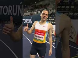 Eliott Crestan's 800m streak continues in Toruń 🔥 #worldindoortour #belgium #torun #athletics
