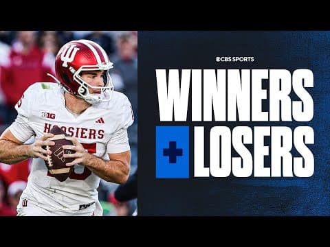 College Football Week 11 Winners & Losers: Indiana escapes Penn State, ACC struggles continue & MORE