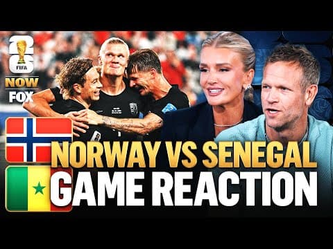 HAALAND, NORWAY ROW TO SEMIFINALS 🚣 Instant Reaction to Norway's close 3-2 win vs. Senegal ⚽️