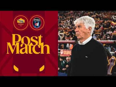 GIAN PIERO GASPERINI | INTERVISTA POST ROMA-PISA