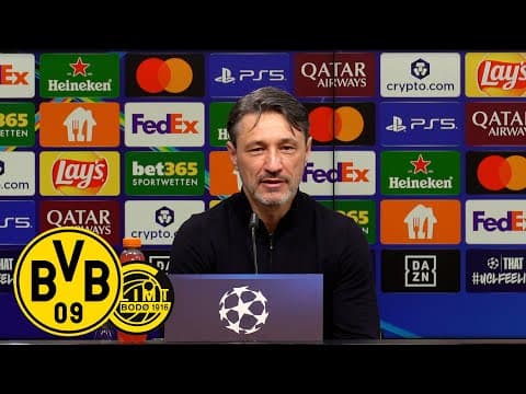 Kovac: „Das geht mir richtig auf den Zeiger.“ | PK nach BVB - Bodø/Glimt 2:2