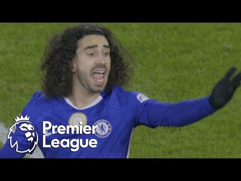 Marc Cucurella sent off for dragging down Harry Wilson | Premier League | NBC Sports