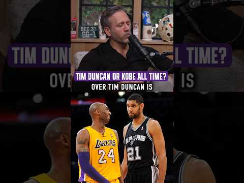 Tim Duncan or Kobe all time? Bill and Max go back and forth on who should be ranked higher all time.