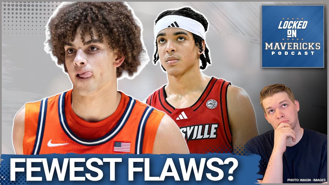 Why the Mavs BEST BET in the 2026 NBA Draft is Keaton Wagler | Fewest Flaws?