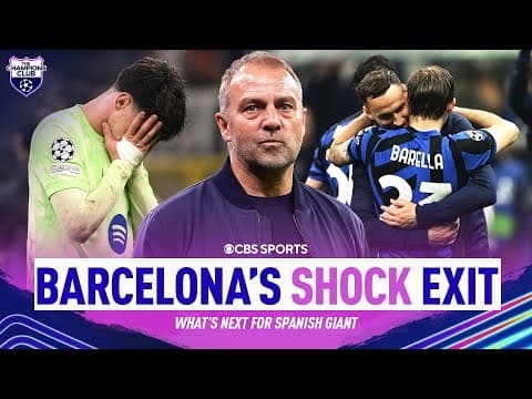 Where do Barcelona go from here? 🤔 | Barça reeling after UCL exit | Champions Club