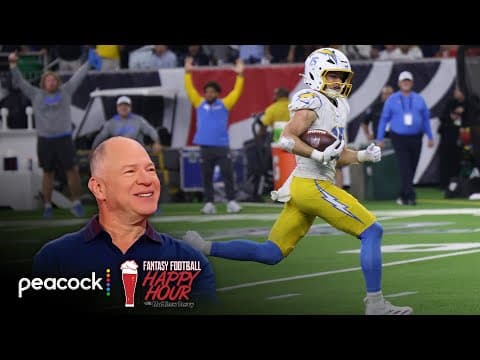 Will Keenan Allen impact teammate Ladd McConkey's stock? | Fantasy Football Happy Hour | NFL on NBC