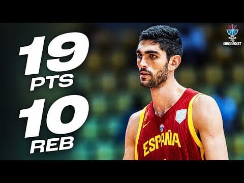 Santi Aldama Was A BEAST vs Italy | FIBA EuroBasket 2025 | September 2nd, 2025