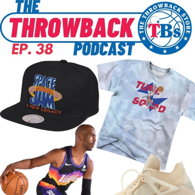 Chris Paul, Phoenix Suns, Devin Booker, Space Jam A New Legacy, Mitchell & Ness, NBA, Basketball