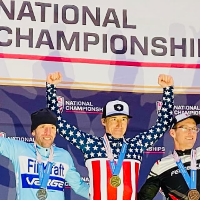 MATT DAVIES. From top Cambridge runner to U.S.A. National Cyclocross Champion