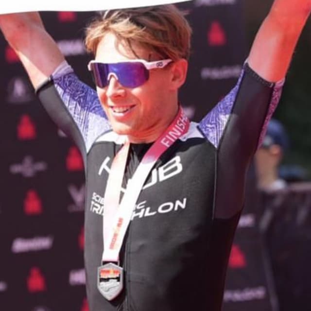 JAMES TEAGLE . Top professional triathlete.. Cambridge based.