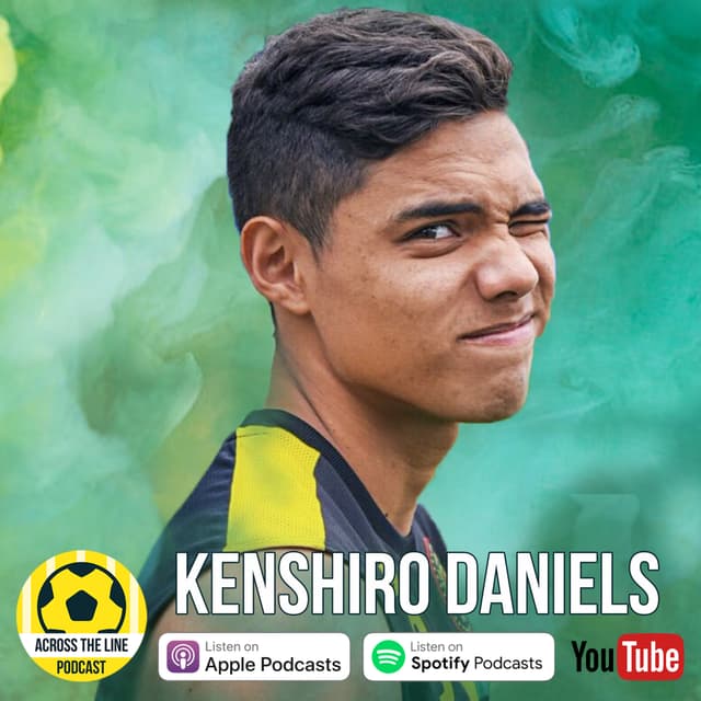 Kenshiro Daniels - Across the Line Football Podcast #70