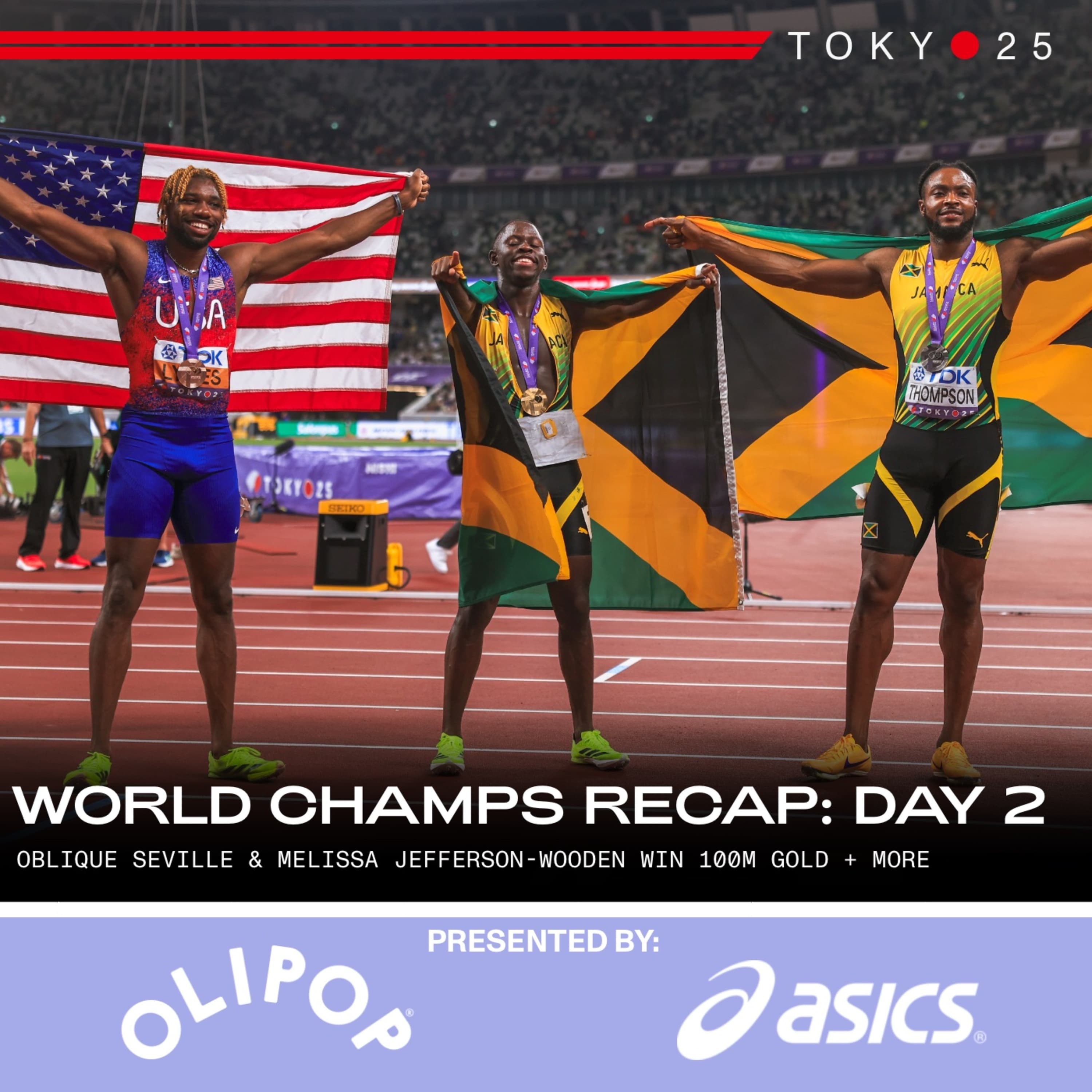 WORLD CHAMPIONSHIPS DAY 2 RECAP: MELISSA JEFFERSON-WOODEN, OBLIQUE SEVILLE WIN 100M TITLES + JIMMY GRESSIER SHOCKS THE 10,000M FIELD + 1500M SURPRISES