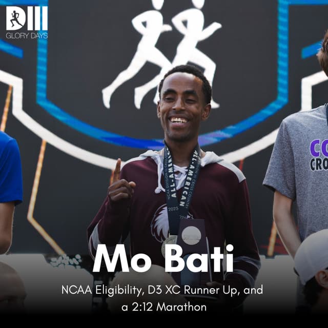 Mo Bati: NCAA Eligibility, D3XC Runner-Up, and a 2:12 Marathon