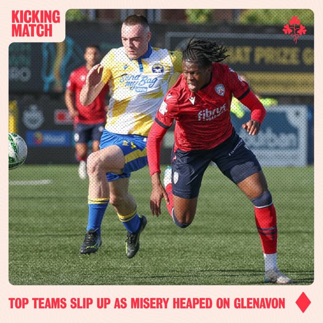 Title chasers slip up + More misery heaped onto Glenavon