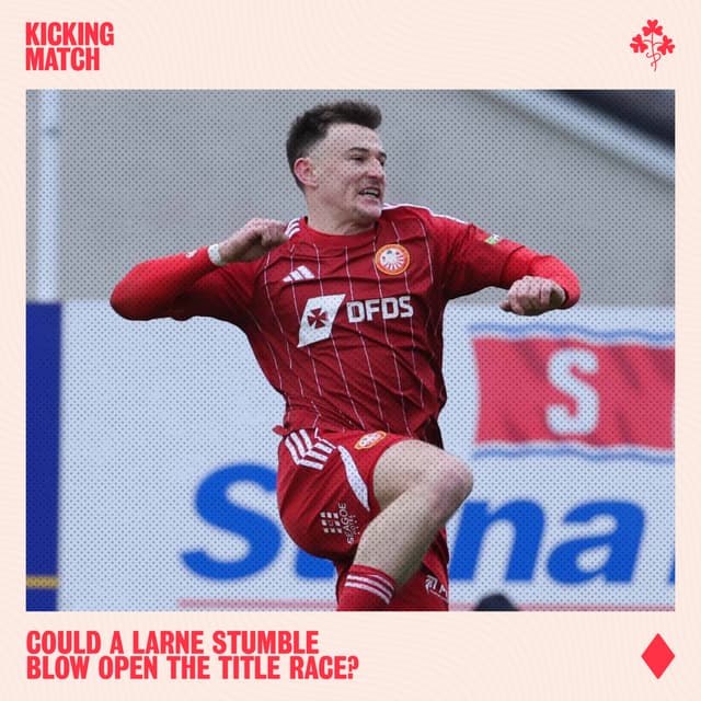 Could a Larne stumble blow open a title race?