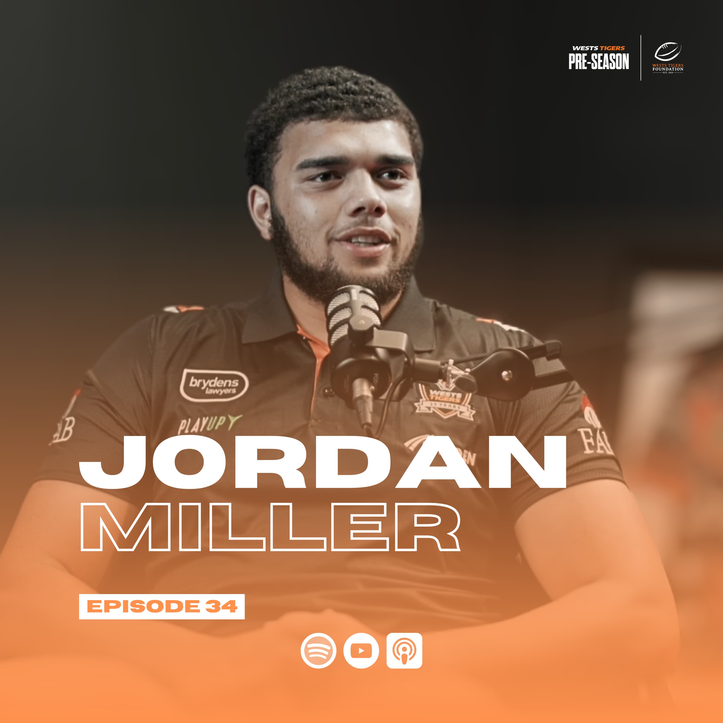 34. Jordan Miller | Behind The Roar | Pre-Season Series | Official Wests Tigers