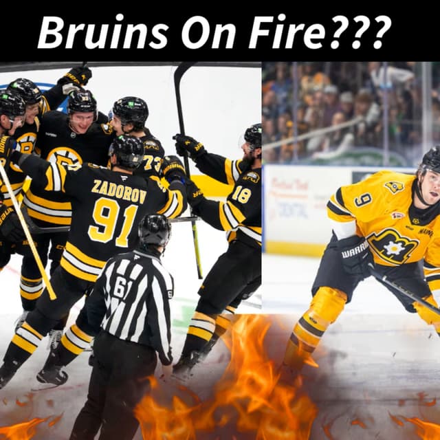Bruins On Fire?